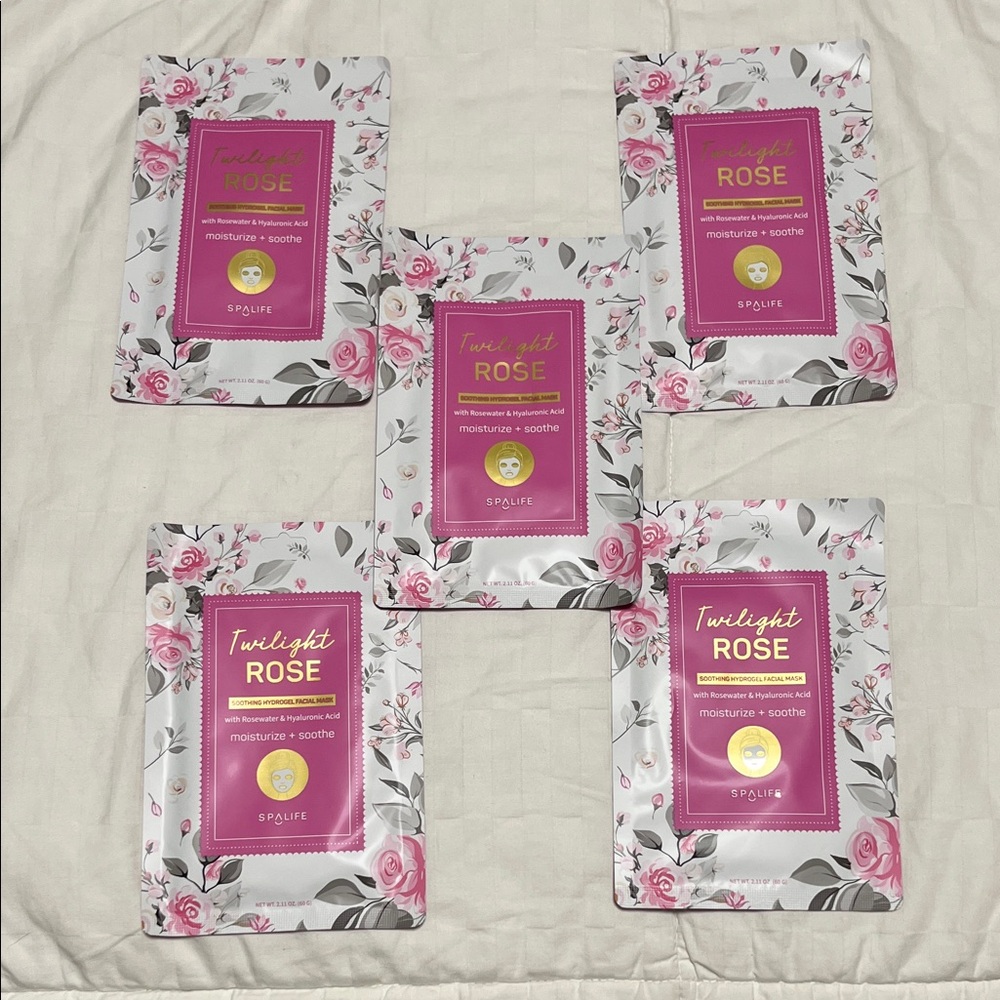 Alife Twilight Rose Moisturizing Face Mask - Pink